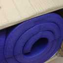 CAP 1" Extra Thick Yoga Mat, Exercise & Workout Mat with Strap, Purple