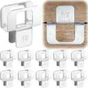 Hicarer 100 Pcs Plywood H Clips for Roofing 1/2 Inch Panel Plywood Sheathing Clip, Steel Box Clamps Panel Edge Sheathing Clamps Quick Installation hot Dipped Galvanized for Extended Life