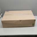 No Tools No Drill Cordless Mini Blinds, 1" L-Shaped Slats Light Filtering Shades, Horizontal Vinyl Blinds for Indoor Windows, White,24.5" Wx 64" H