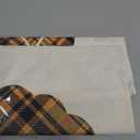 AVOIN Buffalo Check Plaid Turkey Throw Pillow Cover, 18 x 18 Inch Fall Thanksgiving Cushion Case Decoration for Sofa Couch