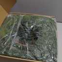 9FT Christmas Norfolk Pine Garland -2PCS, Artificial Pine Needles Garlands Faux Greenery Fake Garland for Holiday Fireplace, Table, Window, Stairs, Mante, Indoor Outdoor Decor