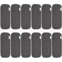Wegreeco Reusable Soft 5 Layers 12 Pack Charcoal Inserts for Baby Cloth Diaper,High Absorbing Washable Liners