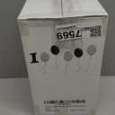 I00000 200pcs Silver Disposable Plastic Cups 9 oz Clear Plastic Cups Old Fashioned Tumblers Silver Rim Cup Disposable Party Cup Elegant Silver Wine Glasses Cocktail Cup