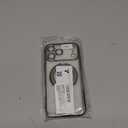 Magnetic Case for iPhone 17 Pro Max with Invisible Stand [Military Drop Protection][Compatible with MagSafe] Full Camera Protection Clear Soft TPU for iPhone 17 ProMax case 6.9" - Grey (Gray)