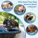 Dog Muzzle for Large Sized Dog - Medium Sized Dogs, Small Basket Muzzle to Prevent Biting - for Barking, Breathable, Allows Panting Drinking, Suitable for Grooming Training. (6)