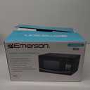 Emerson MW9255B Countertop Microwave Oven, 6 Pre-Programmed Settings, Removable Glass Turntable and Child Safety Lock, 0.9 Cu ft, 900W, Black