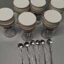 Overnight Oats Containers with Lids and Spoons  17oz Glass Jars for Yogurt, Chia Pudding & Meal Prep  Leakproof Airtight Mason Jar Set  Portable Breakfast Food Storage with Cleaning Brush