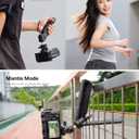 ULANZI TT38 Mini Tripod for Camera, One-Click Open Tabletop Camera Tripod Small Portable Stand with Uka F38 Quick Release, Travel Stand Compatible with DJI OSMO Pocket 3/OSMO 360/Insta360 x5/Xtra/Sony