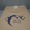 Dream On Me, 3 Inch Foam Pack and Play Mattress, White, White/Brown, 25C-GR (SR) 26x38 Inches