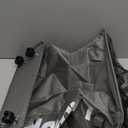 per with HandleSlim Laundry Basket on Wheels, Foldable Narrow Corner Clothes Storage BinsTall Laundry Bin for Laundry Room, Dorm and Bedroom(Dark Grey)