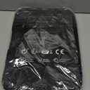 Damero Pill Bottle Organizer, Medicine Bottles Storage Bag Medication Travel Carrying Case for Pill Organizer, Vitamins, Medical Supplements, Black, Patent Design