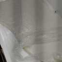 Guyii Cloud Coffee Table, Cute White Modern Tea Table, Irregular Indoor End Table for Living Room, Free Shape with 4 Legs, 35.82 Inches