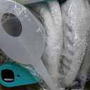 Scrubbing Steam Mop with Rotating Mop Pads, All-in-One Hard Floor Cleaner with LED Headlights, Steam & Spin Control, 6 Soft Scrub Pads, Swivel Steering, FS07 (White)