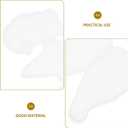 Tofficu Silicone Keychain Mold 2 Pieces 6.49X2.95 Inch Resin Casting Molds for DIY Uv Resin Crafts Bee Designs Holiday Decorations and Jewelry Making