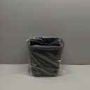 UUJOLY Plastic Small Trash Can Wastebasket, Garbage Container Basket for Bathrooms, Laundry Room, Kitchens, Offices, Kids Rooms, Dorms, 3.5 Gallon, Black