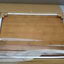 Wire Shelf Covers, Bamboo Wire Rack Covers for Pantry, Closet (4pcs, 24" W x 16" D)