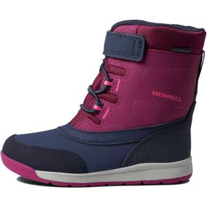 Merrell unisex-child Snow Storm Waterproof (4 Toddler, Berry/Navy)