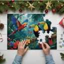 1000 Pieces Jigsaw Puzzles for Adults, Magic Series - Premium Fantasy Art & Seamless Interlock, Challenging Brain Teaser, Large 28" x 20", Great Gift Idea & Home DecorRainforest Birds