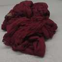 8Pack Burgundy Cheesecloth Table Runner 10FT Gauze Cheese Cloth Table Runner 35 x 120 Inch Long Boho Table Runners Rustic Sheer Table Runners for Wedding Bridal Baby Shower Decor