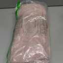 Yurhap Fleece Baby Blanket Heart Checkered Blanket, Ultra Soft Cozy Baby Blankets for Girls Boys, Fluffy Infant Toddler Newborn Receiving Blankets for Crib Stroller 3040 (Light Pink)