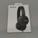 Sony ZX Series Wired On-Ear Headphones, Black MDR-ZX110