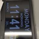 TROCOTN Dementia Clocks, Large Display Calendar Alarm Clock with Auto DST for Seniors, 5 Display Modes Large Font Digital Clock with Custom Alarms Day Date Clocks. (10 Inch Black)