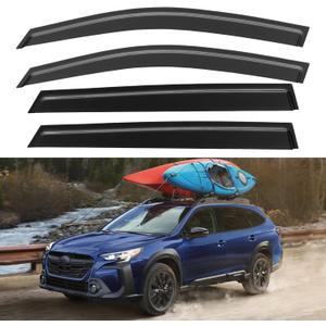Window Visors Rain Guards Shield for 2020 2021 2022 2023 2024 2025 Subaru Outback, Out-Channel Window Vent Wind Deflectors Visors Shades for 20-25 Outback