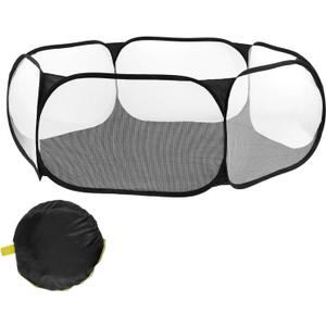 Pool Float Storage, Goggles Organizer, Mesh Foldable Container, 47.24x13.78 Inches, Lightweight Water Resistant Holder for Poolside, Yard, Porch, Beach, Outdoor Summer Gear