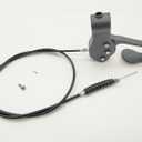 Hugo Rollator Replacement Hand Brake with 38.5" Cable and Adjustable Wheel Lock Brakes - Fits All Brands 3/4-Wheel Rollators