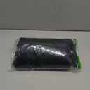 Black 100% Blackout Curtains 84 Inch 2 Panels, Luxury Thermal Insulated Black Velvet Curtains for Bedroom Living Room, Soundproof Blackout Window Drapes, Rod Pocket & Back Tab (42W x 84L)