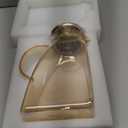 Glass Pitcher With Lid For Fridge, Updated 60 oz Amber Glass Pitchers With Handle And Lid, 0.48 Gallon Glass Tea Pitcher Jug Carafe, Water Pitcher for Hot/Cold Water Iced Juice Coffee Milk