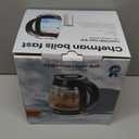 Chefman - Fast-Boil Electric Kettle with Tea Infuser, 1.8L with 1500W - Black