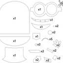 12" x 1200" (100 ft) Mini Egg Kraft Paper Set, 45 Lbs - Yellow, Dark Blue, Black, White - Made in USA Color Paper for Crafts, Appliques for Kids, DIY, Origami