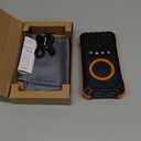 Solar Power Bank,49800mAh Wireless Portable Phone Charger with Built-in 4 Cables,22.5W Fast Charging External Battery Pack PD 3.0 USB-C In/Output for iPhone,iPad,Android,Perfect for Camping, Hiking (Orange)