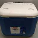 Coleman 60qt Rolling Cooler with Wheels, Insulated Portable Wheeled Chiller with Ice Retention, Made in USA