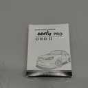 bbfly-A9 OBD II OBD2 16 Pin Splitter Extension 1x Male and 2X Female Extension Cable Adapter (2FT/60CM)