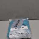 NACOCO Large Dog Raincoat Adjustable Pet Water Proof Clothes Lightweight Rain Jacket Poncho Hoodies with Strip Reflective (XXXL, Lake Blue)