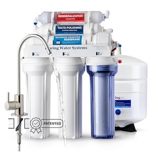 Amazon.com: iSpring RCC7AK, NSF Certified, 75 GPD, Alkaline 6-Stage Reverse Osmosis System, pH+ Remineralization RO Water Filter System Under Sink, Patented Top-Mounted Faucet Design for Easy Installation : Industrial & Scientific