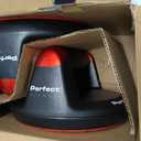 Perfect Pushup Elite - Rotating Handle Design with Steel Ball Bearings for Smooth, Effortless Handle Rotation - Ergonomic Grips, 8" Base & Textured, Non-Slip Bottom Treads - Supports up to 400lbs