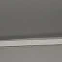 1" Cordless Mini Blinds 44" W x 72" H, White Vinyl Blinds, Horizontal Light Filtering, Window Blinds for Indoor Windows, Office, Kitchen, Bathroom and Living Room.
