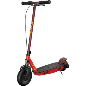 RAZOR PC XLR100, Rojo, Scooter Eléctrico, hasta 16 km/h, hasta 35 Minutos, 12V Batería Recargable, Marco/Horquilla-Acero, Rueda-Neumático Delantero 200mm, Rueda de Uretano Trasera, 8+, 54 kg Red