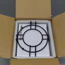 YHOSSEUN Espresso Cups with Saucers and Metal Stand, 4 Oz Ceramic Expresso Shots Cup Espresso Small Coffee Cups Set of 6, Beige