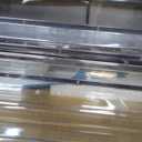 Expandable Drain Bath Caddy Tray for Tub, YOCOMEY Multifunctional Acrylic Bathtub Tray Bathroom Organizer, Simple Bathtub Table Trays Storage Rack for Candle Towel Book Wine Phone Shower(Clear)