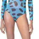 Pantora Womens Kim Body Suit (Blue, XXXL)