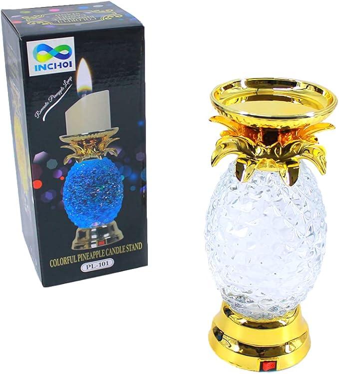Colorful Pineapple Candle Stand