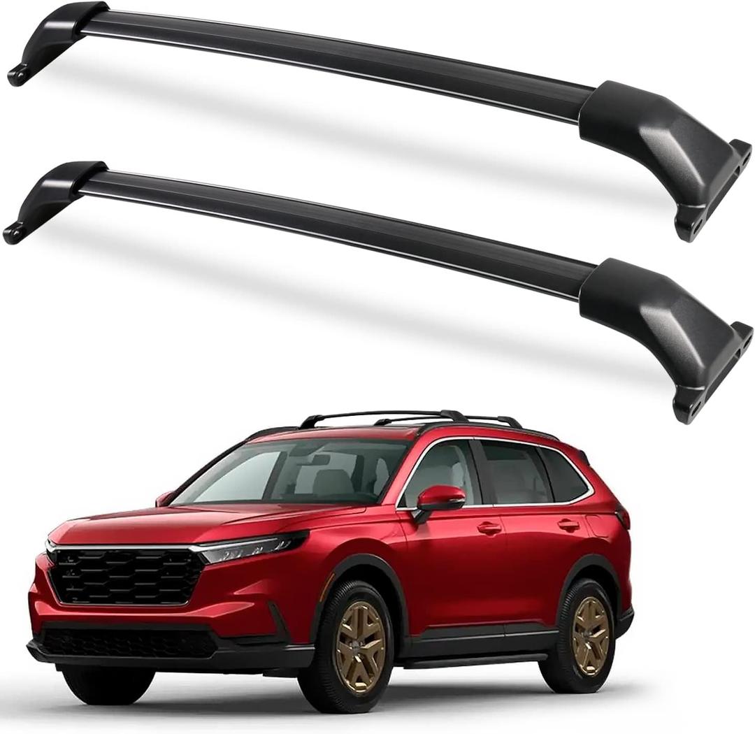 Roof Rack Cross Bars 220lbs Fit for Honda CR-V CRV & CRV Sport Hybrid 2023 2024 2025, Heavy Duty Aluminum Crossbar Luggage Racks Roof Rails Rooftop Carrier Canoe Kayak Bike (Fit for Honda CRV 2023-2025 with Side Rails)