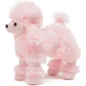 Unipak 2833PPK Gibbles Pink Poodle Plush, 7-inch Height, 2 Pack