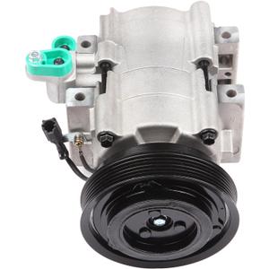 SCITOO AC Compressor fit for Hyundai for Santa Fe 3.5L 2003-2006, Air Conditioning Compressor fit for Hyundai for XG300 3.0L 2001, for Kia for Amanti 3.5L 2004-2006 CO 10921C 10360621