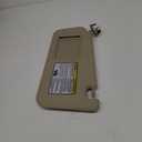 Driver Left Side Sun Visor Compatible with Toyota RAV4 2006 2007 2008 2009 2010 2011 2012 2013 with Light Replace 74320-42501-A1 Beige