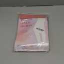 X-CHENG Fleece Lined Tights Sheer Women - Fake Translucent Warm Pantyhose Leggings Sheer Thick Tights for Winter Black XS